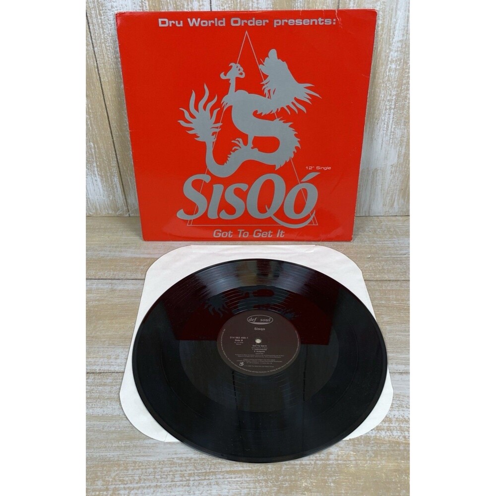 SisQó: Got To Get It 12" Single PROMO LP Vinyl 1999 Def Soul-Dragon Records